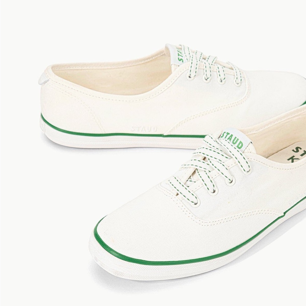 Keds X Staud Champion Canvas Piping Lace Up